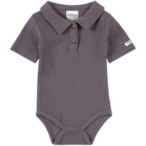 Donsje Amsterdam Dark Spruce Milo Baby Body 18-24 Months - All in ones - 18-24 months - Grey