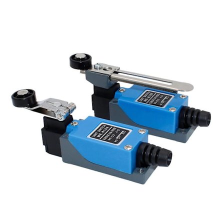 2 stk. Endestopkontakt, ME-8108 Justerbar endestopkontakt med rulle, ME-8104 NC-NO mikroswitcharm, til husholdningsapparater, elektronisk udstyr