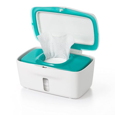 Tot Perfect Pull Wipes Dispenser, Teal, 1 stk. (Pakke med 1)