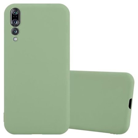 Fodral för Huawei P20 PRO / P20 PLUS i CANDY PASTEL GREEN Cadorabo Cover Protection Silikon TPU Fodral