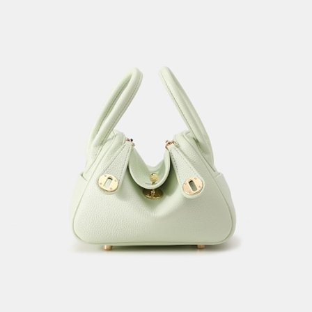 mini lindy veske kuskinn legeveske ekte skinn dameveske trendy ett skulder crossbody håndveske puteveske 19cm gullspenne