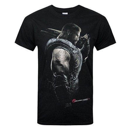 Gears of War Herr T-shirt Soldier S Svart