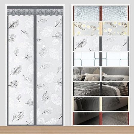 Ovenverhon lämpöeristys kylmältä suojattu huopa lämpösuojaverho ovi kiharusteipillä magneetti lämpöverho kylmältä suojattu lämpösuoja edessä