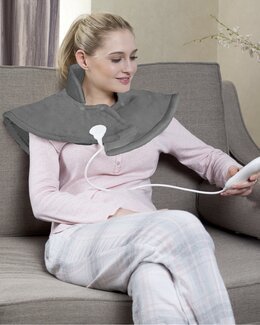 Värmedyna för nacke och axlar Grå - Good Living