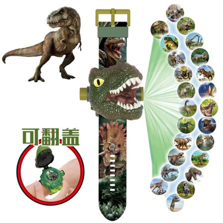 Tyrannosaurus rex sarjakuva projektio watch lasten leluja