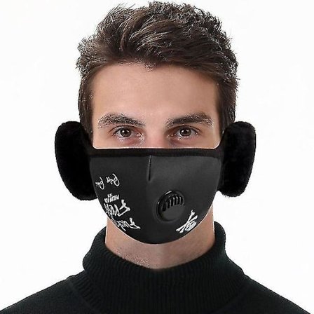 Ørevarmere Unisex Høst Vinter Plysj Pustende Varm Ørevarmer Pannebånd Øreklaff Varm Solid Vindtett