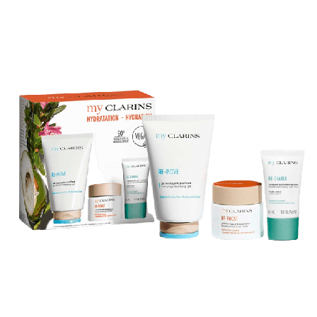 Clarins MyClarins Hydration Value Pack Presentaskar & set Unisex 190 ML