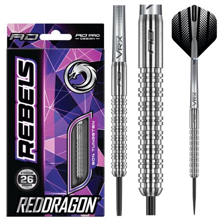 Rebel Steel Tip Darts | Red Dragon Darts