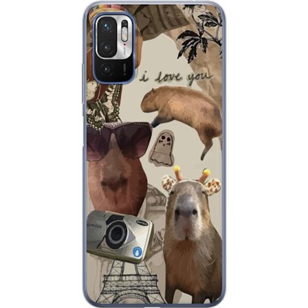 Yhteensopiva Puhelinkuori Xiaomi Redmi Note 10 5G Capybara