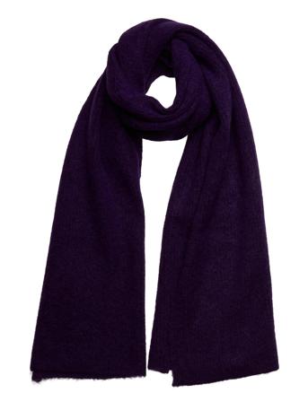 Slflulu Linna Knit Scarf B Accessories Scarves Winter Scarves Lilla Selected Femme