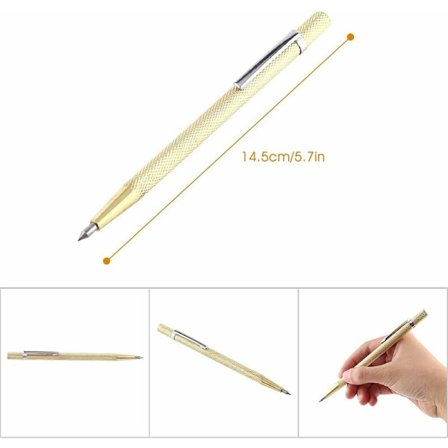 Skrivare, bärbar karbidspetsskrivare gravyrverktyg, glaskeramikmetall