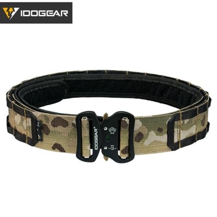 Tactical 2 Inch Combat Belt Quick Release Spänne Jakt Utomhus Sport Her Bälte