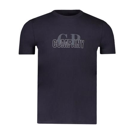 C.p. Company T-shirt , Blauw , Heren , Maat: L