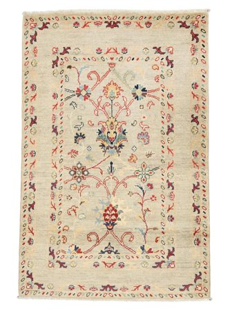 Hand Knotted Kazak Fine Rug 98X146 Wool Small