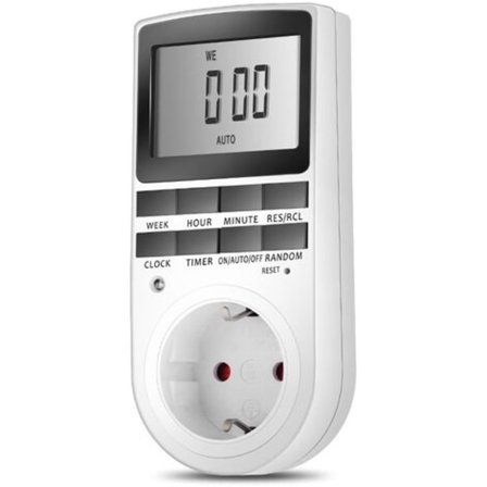 Programmerbar digital stikkontakt, Maxcio numerisk ugeur med