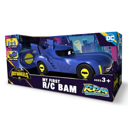Batwheels Radio Control Car Min första Rc Bam, 15Cm