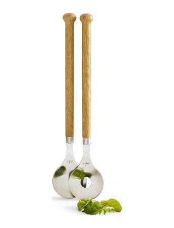 Sagaform | Nature Salat Utensils 2 Pcs Set | ONE SIZE
