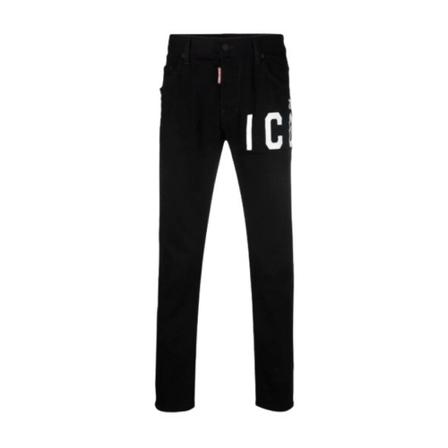 Dsquared2, Jeans Zwart, Heren, Maat:XL