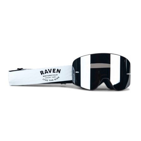 Crossbrille Raven Edge Magnetic - Verspiegelt Schwarz/Blau
