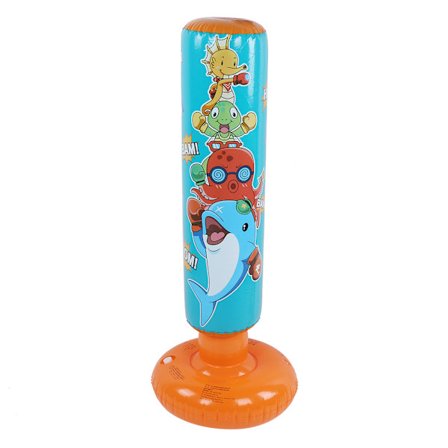 Uppblåsbar Boxningssäck Barn Stansningssäck Stress Relief Leksak