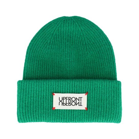 Upfront - Unravel Classic Beanie Jelly Bean Green Cuff Cuff Green Beanie - @ Hatstore