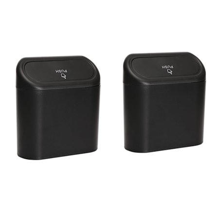 Auton roskakori kannella, riippuva auton roskakori, painettava auton roskakori, kannettava riippuva roskakori autoon