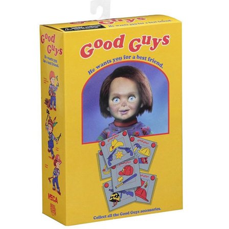 NECA Chucky Cult Deluxe Chucky Dockfigur