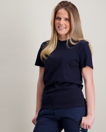 Tommy Hilfiger BOYS BASIC CN KNIT S/S Blå T-skjorter Jente - Kids Brand Store