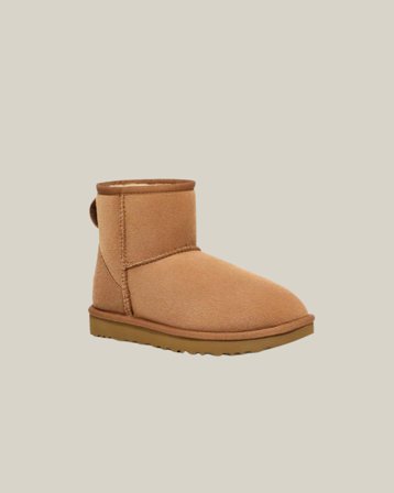 UGG W Classic Mini II Kremowy Buty Dziewczyna - Kids Brand Store