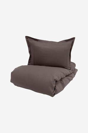 Halvor Bakke - Bäddset Exo - Brun - Påslakanset - 140X200 - Från Homeroom