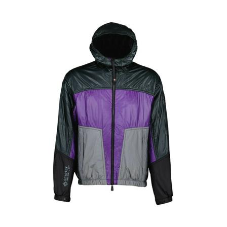 Moncler, Peyrus Hooded Jacket Fioletowy, Mężczyzna, Rozmiar: M