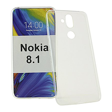 Ultra Thin TPU Skal Nokia 8.1