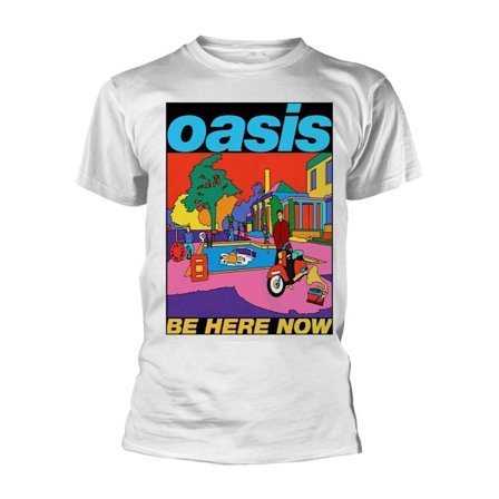 Oasis Unisex Adult Be Here Now T-Shirt XXL Vit