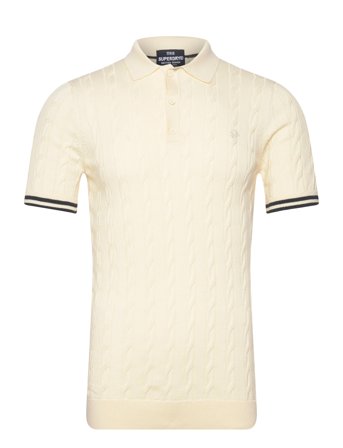 Superdry | Knitted Texture S/S Polo | XXL