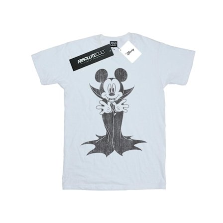 Disney Dam/Damer Mickey Mouse Dracula Bomull Boyfriend T-Sh
