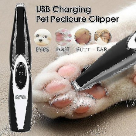 Dog Clippers Professional Pet Foot Hair Trimmer Dog Growth Scissors Usb Rechargeable Butt Ear Eye Hair Clipper