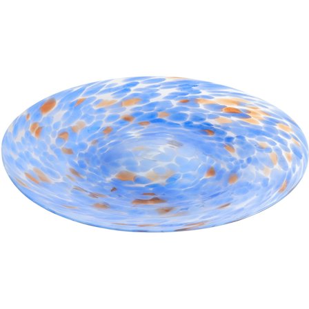 Hay Splash Platter serveringsfad, 32 cm, blue - Blå | KitchenOne