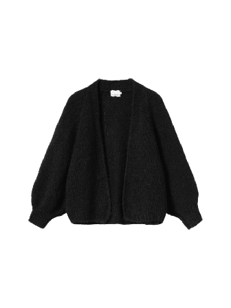 Noella Fora Knit Cardigan - Black Tröjor Dam Svart L/XL