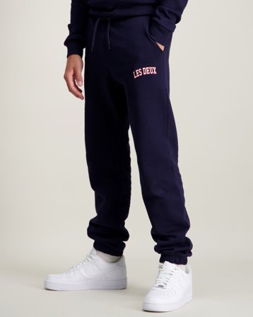 Les Deux Aidan Sweatpants Blå Bukser Gutt - Kids Brand Store
