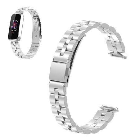 Fitbit Luxe klockarmband i rostfritt stål - Silver