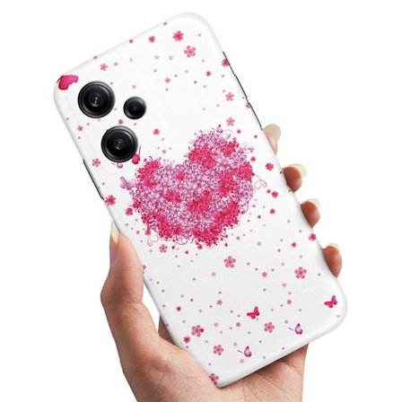 Xiaomi Redmi Note 12 5G - Skal/Mobilskal Blomhjärta