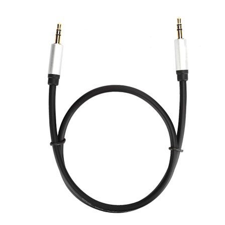 3 st 0,5 m 3,5 mm hane till hane rak stereo ljudkabel för mobiltelefon MP3-spelare PDA silver