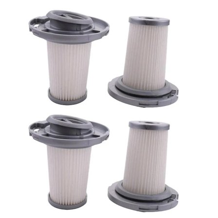 4 st HEPA-filter för ZR009005 till X-Force Flex 8.60 sladdlösa dammsugare, reservdelar enligt bilden