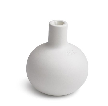 Kähler Globo Lysestake Hvit, Ø13.5cm