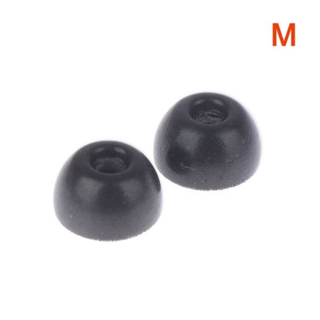 1Par Memory Foam Öronsnäckor Öronkuddar Öronsnäckor för in-ear hörlurar M