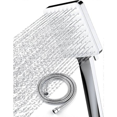 2025 Dusjhode med slange, dusjhode med slange 1,5M, dusjslange med dusj ERV