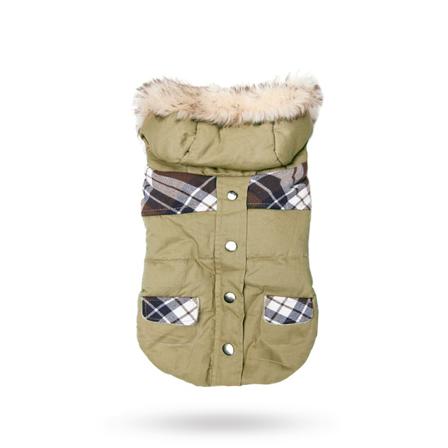 Urban Pup - Bremar Tartan Trimmed - Hundjacka - Varma hundjackor & täcken från Doggie.se