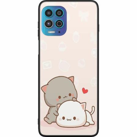 Motorola Moto G100 Svart Skal Kawaii