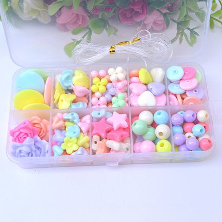 160 stk DIY Håndlavede Perlelegemørker Kreativ Løse Sp,ZQKLA