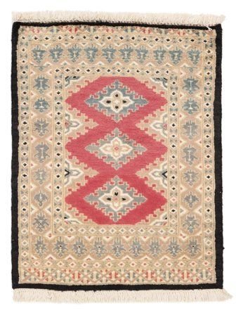 Pakistan Buchara 2Ply Teppich Orientalischer Orange/Beige (Wolle, Pakistan)